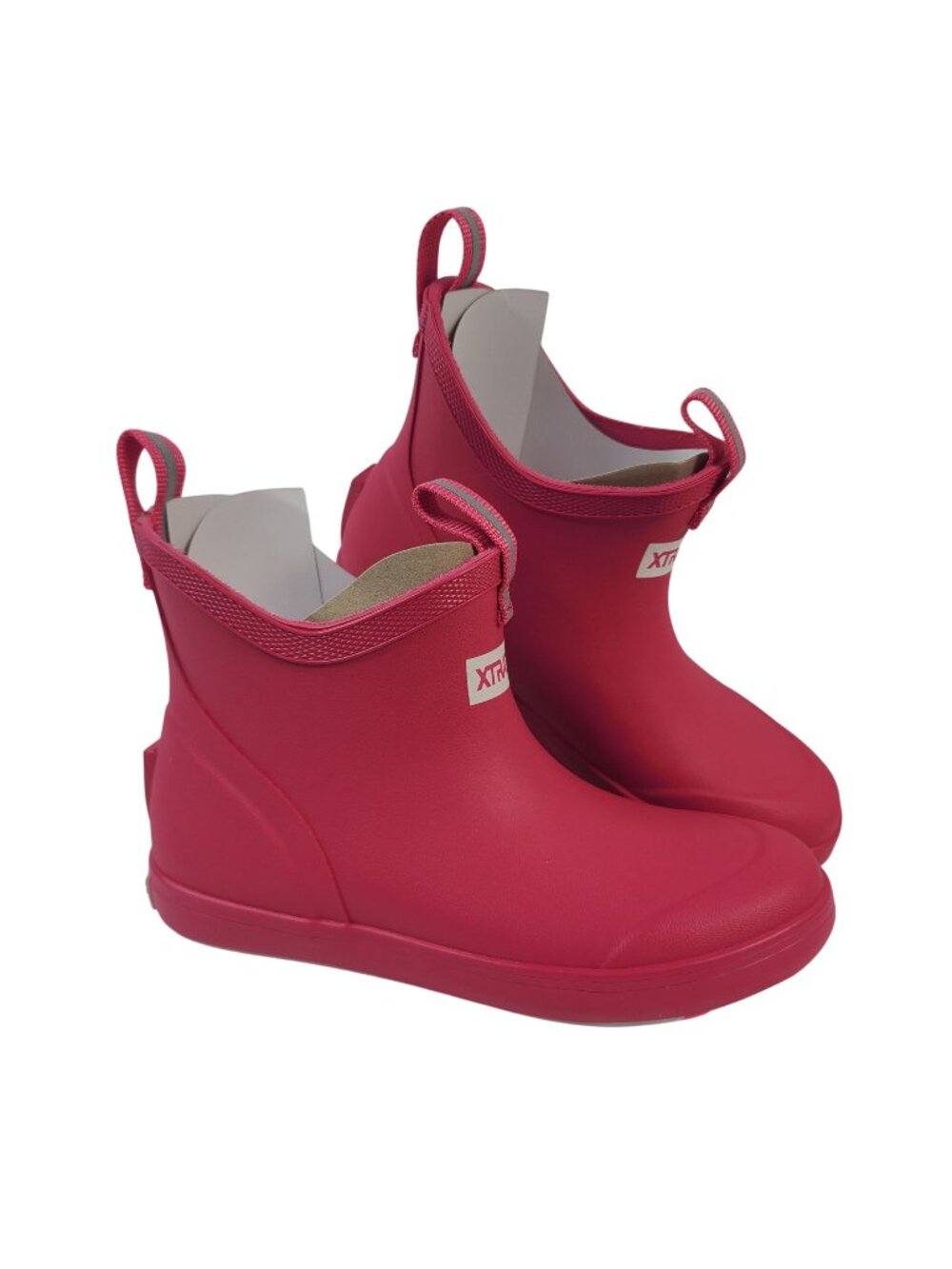 NEW Xtratuf Youth Ankle Deck Boots Pink Waterproof US 1M EU 32